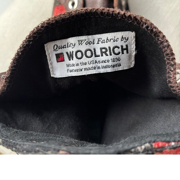Converse x Woolrich Lumberjack Plaid Boots - MEN 6.5 - Picture 9 of 11